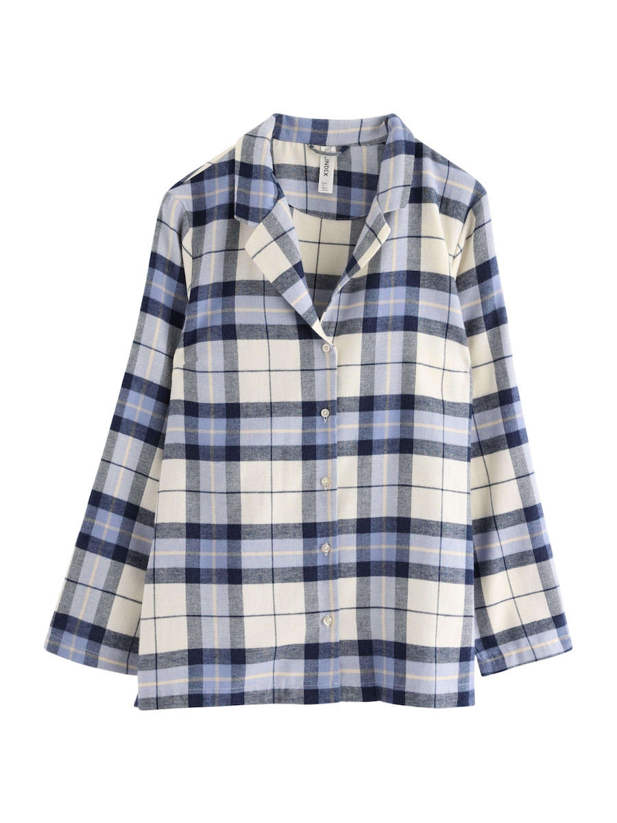 

Пижамная рубашка Lindex, темно-синий/опаловый/пыльно-синий