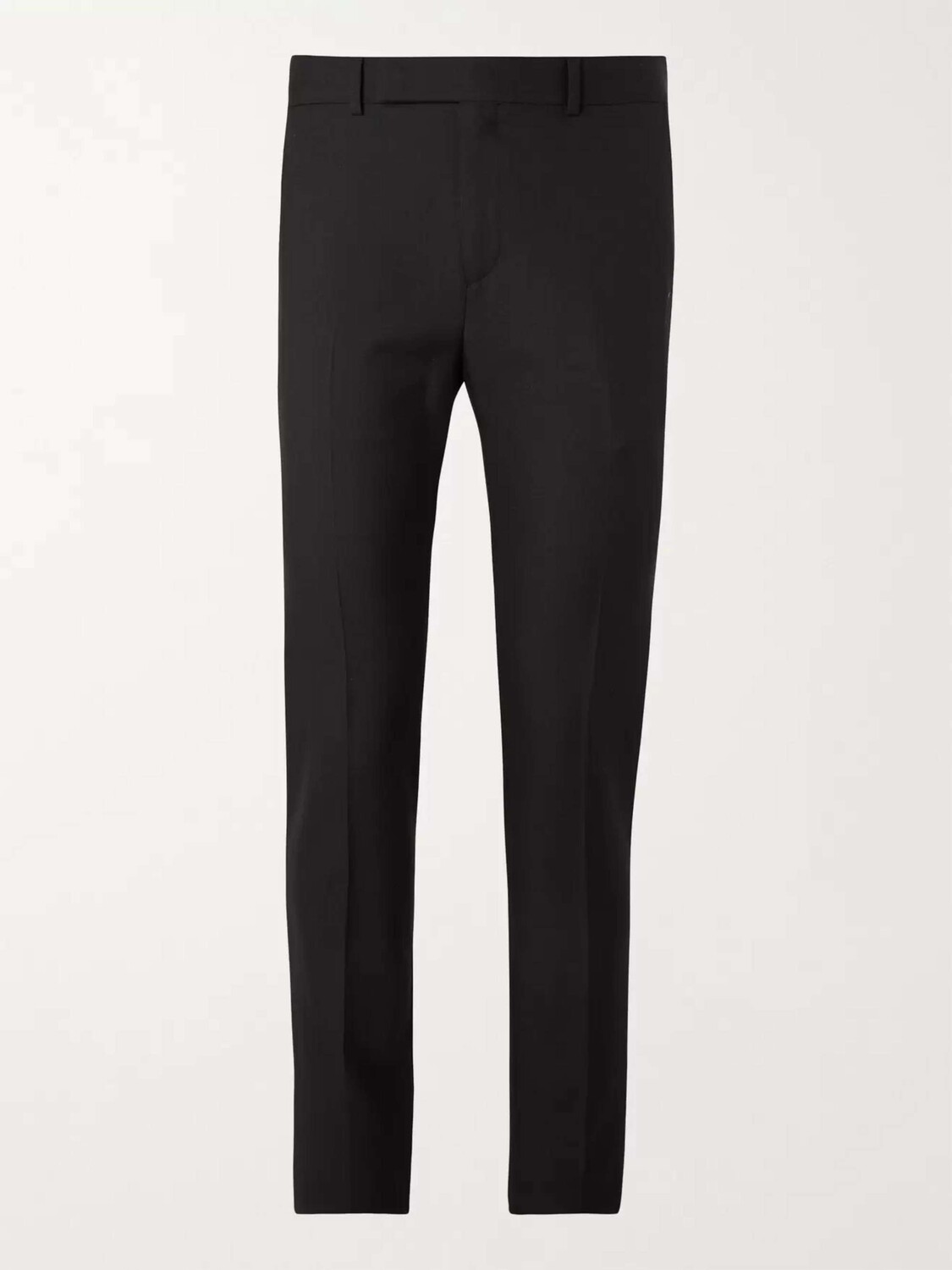 

Брюки Slim Fit из шерсти и габардина из шерсти и габардина Celine Homme, черный