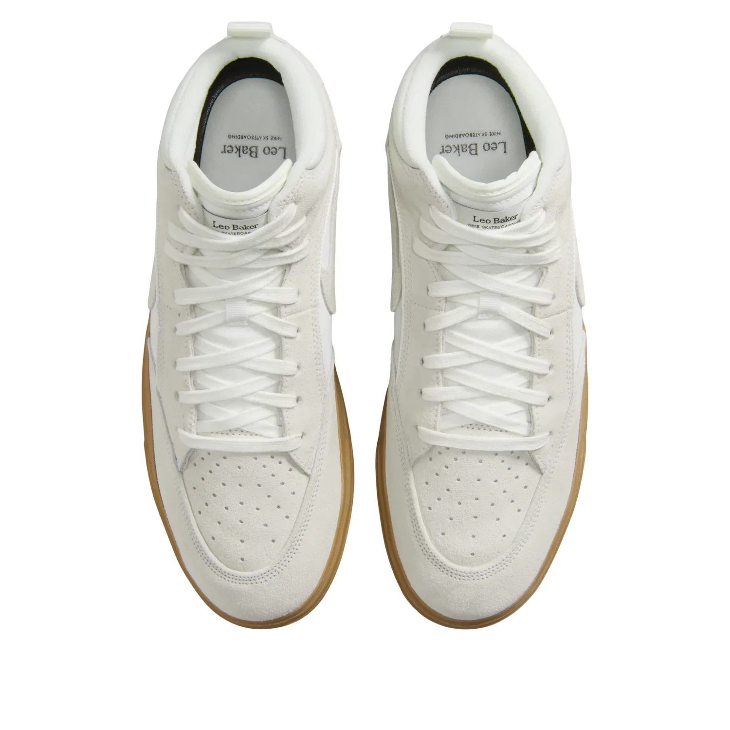 Кроссовки Nike SB React Leo 'Sail Gumlight Brown' IR1889-100, бежевый — фото 2