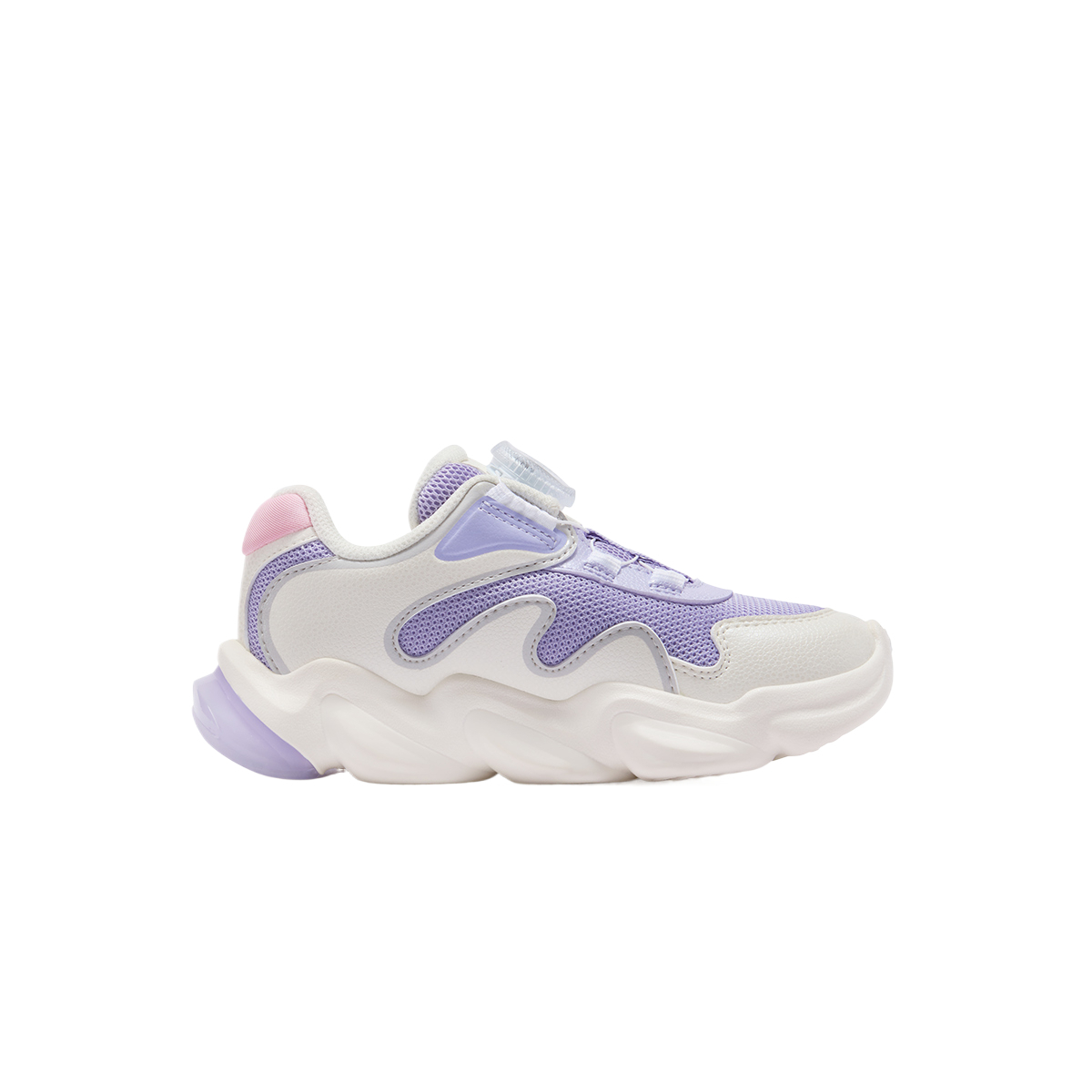 Кроссовки для детей Low top с технологией амортизации Flash FILA KIDS, фиолетовый/белый — фото 3