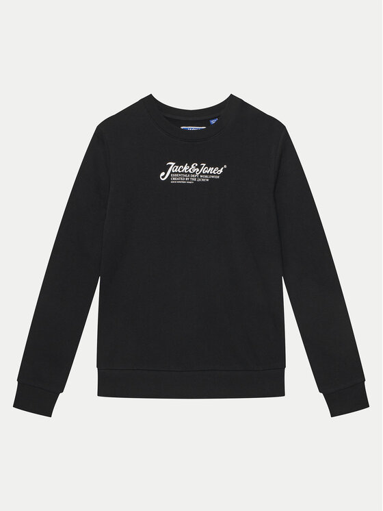 

Толстовка обычного кроя Beau 12269849 Jack&Jones Junior, черный