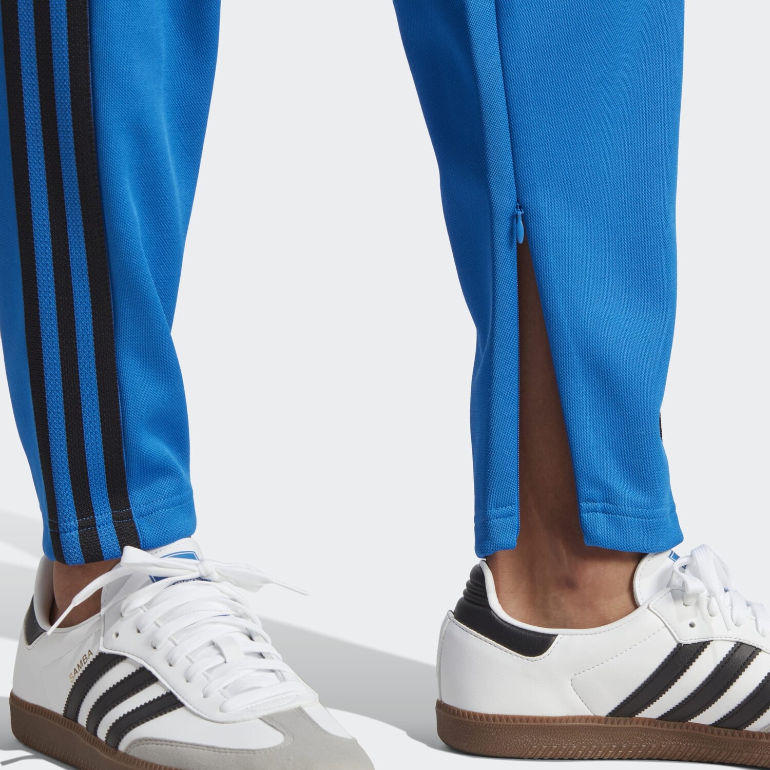 Трикотажные спортивные штаны мужские ярко-синие Adidas Originals, синий — фото 3