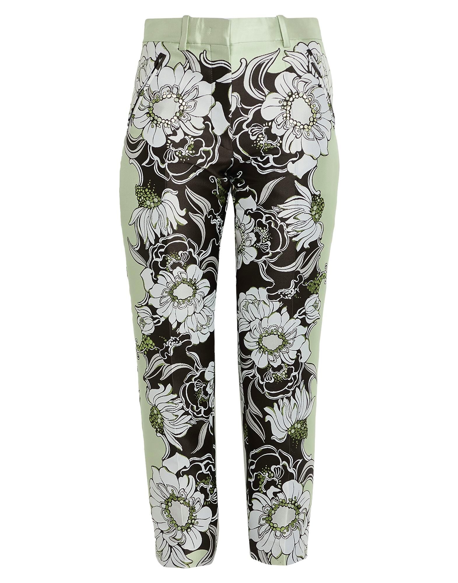 

Брюки Valentino Garavani, светло-зеленый