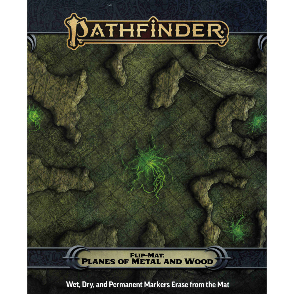 

Ролевая игра Paizo Publishing Pathfinder 2E RPG: Flip-Mat - Planes of Metal & Wood