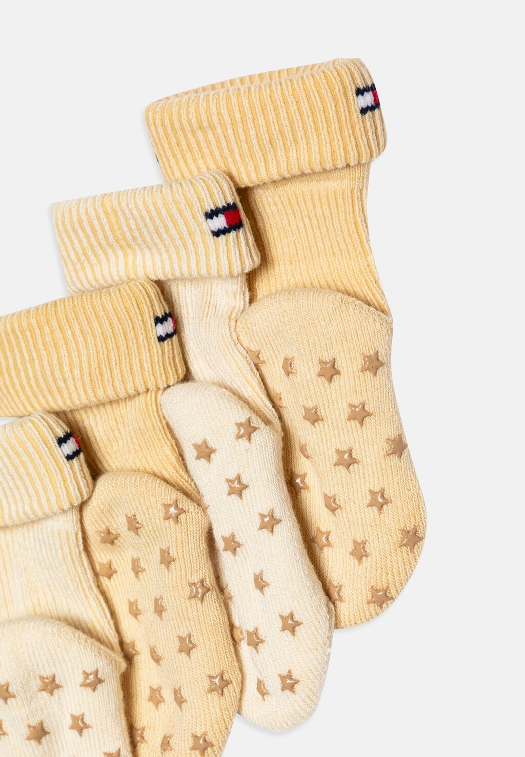 

Носки BABY FOLD OVER UNISEX 2 PACK Tommy Hilfiger, бежевый