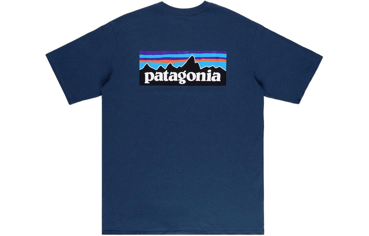 patagonia Патагония Мужская футболка, Озеро Блю/ЛАГБ — фото 2