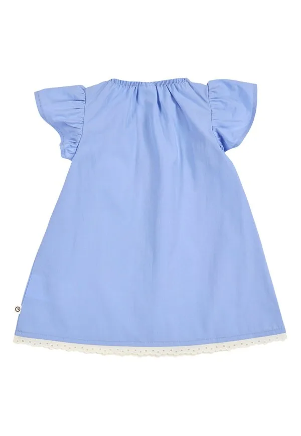 Дневное платье baby und kleinkindzubehör 1551008600 Müsli By Green Cotton, Shell Blue — фото 2