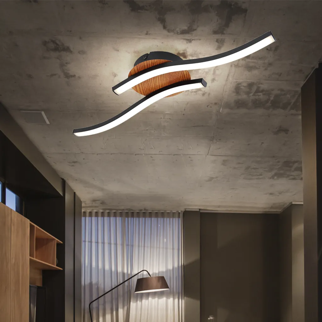 

Потолочный светодиодный светильник Globo Lighting, черный