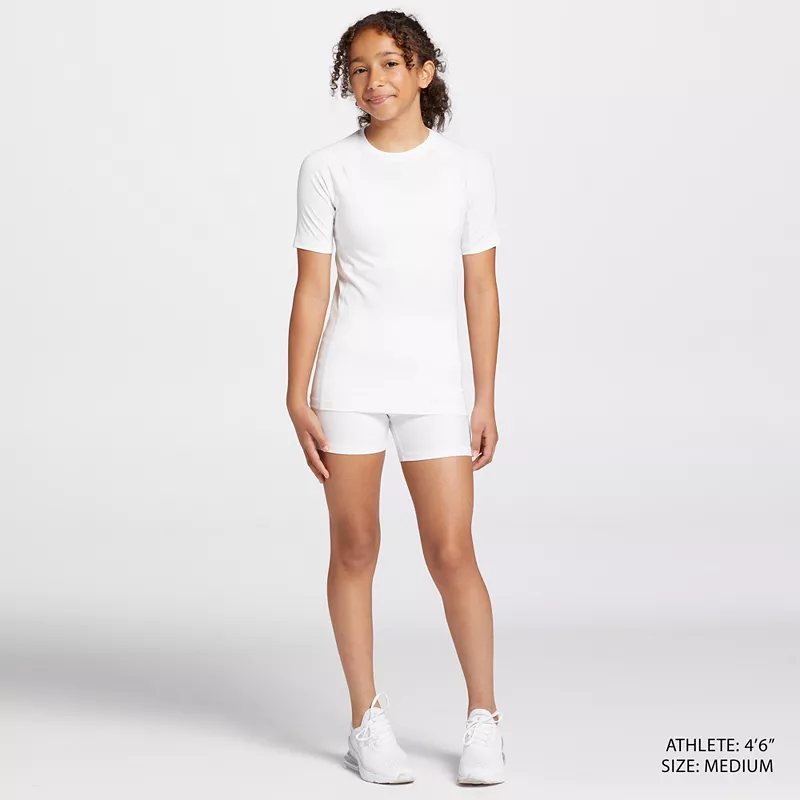 

Компрессионная футболка DSG Youth с короткими рукавами, цвет Pure White