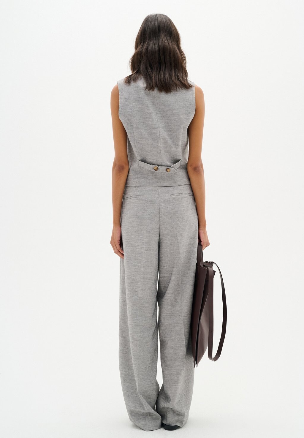 

Брюки KHAIIW PLEATED InWear, цвет Mottled Light Grey