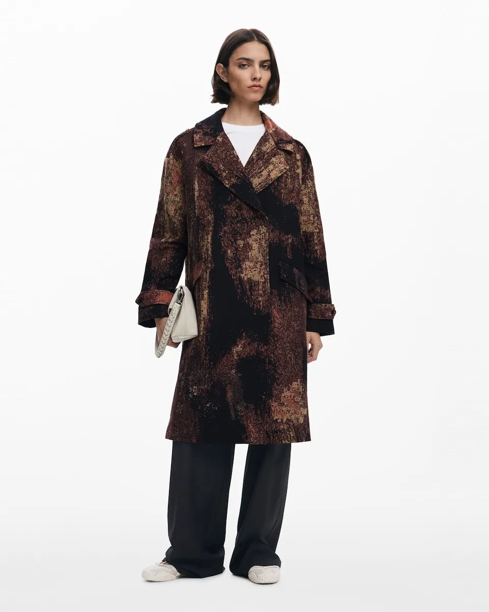 

Женское пальто от Mr Christian Lacroix Desigual, коричневый