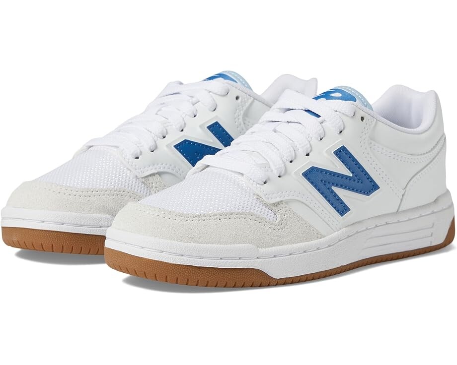 

Кроссовки New Balance Kids 480, цвет White/Blue Agate