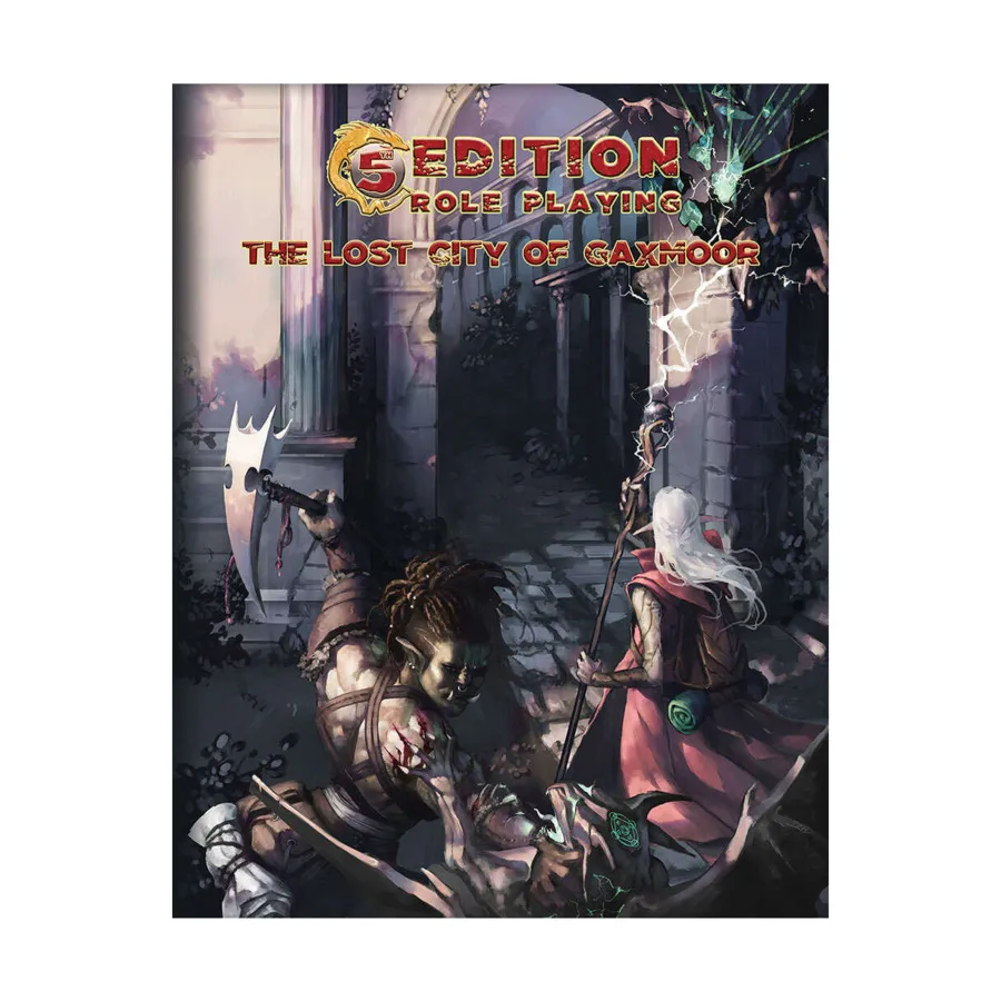 

Lost City of Gaxmoor, Fantasy Adventures - 5th Edition (Troll Lord Games), твердый переплет