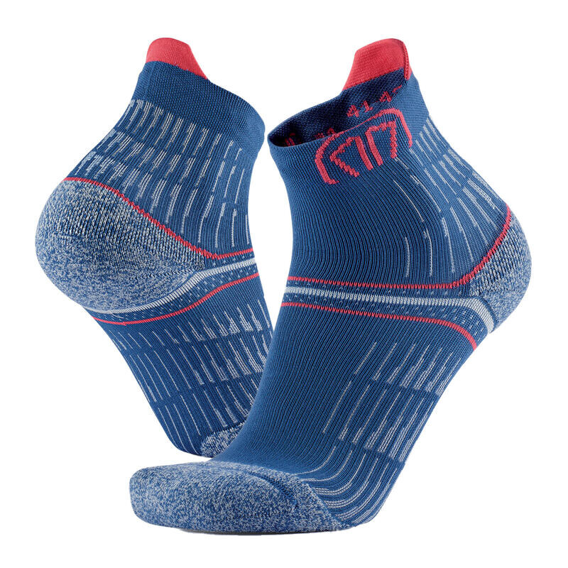 

Носки для бега Sidas, цвет blau/rosa