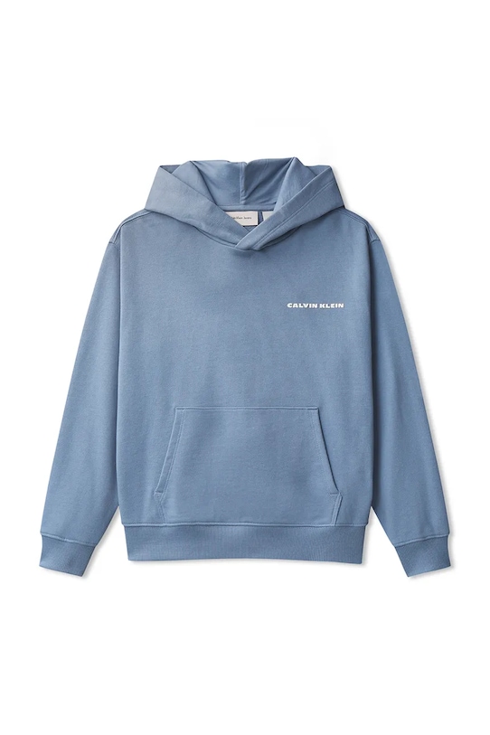 

Детская хлопковая толстовка Calvin Klein Jeans, синий