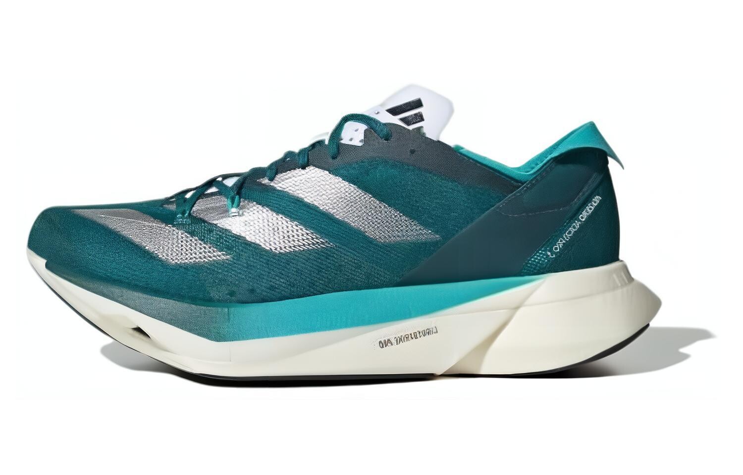 

Кроссовки Adizero Adios Pro 3 женские с низким верхом, синие/зеленые Adidas