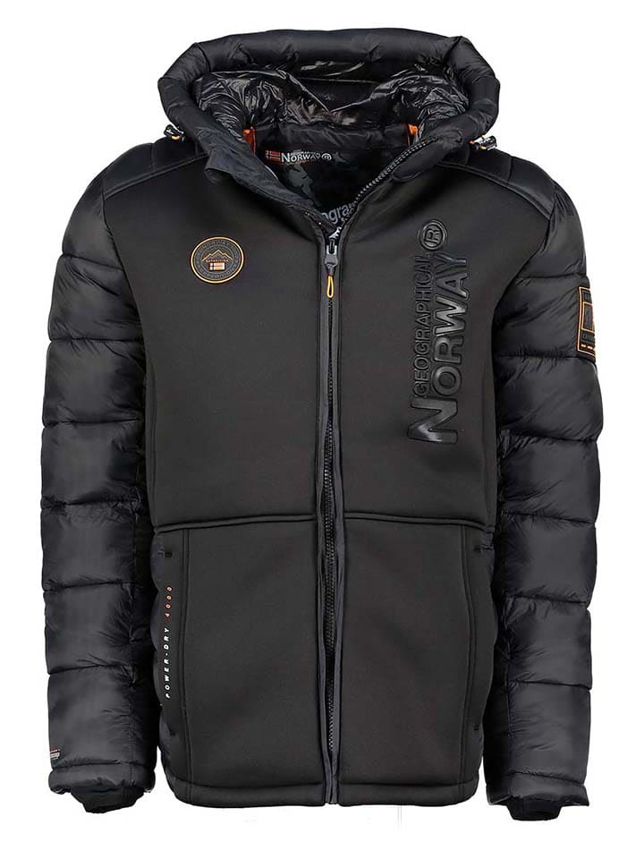

Стеганая куртка Geographical Norway Steppjacke Bafare, черный
