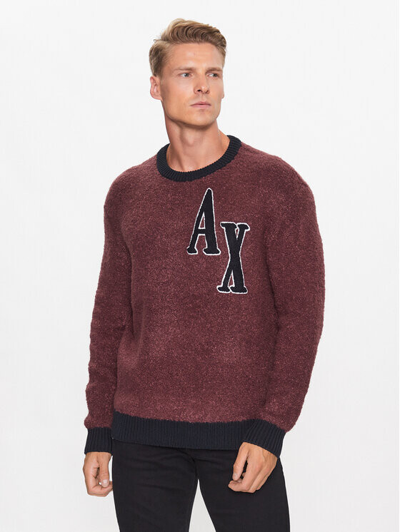 

Свитер обычного кроя Armani Exchange, красный