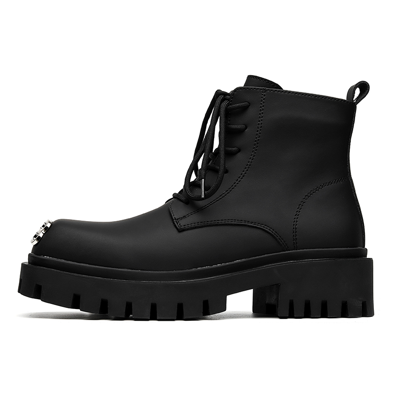 

Product B Мужские черные ботинки Crew Martin