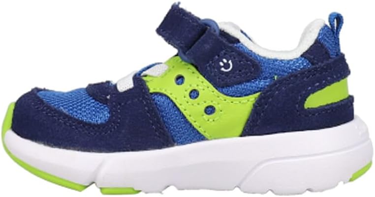 Детские кроссовки Saucony Jazz Lite 2.0 Lx (унисекс), синий/зеленый — фото 3