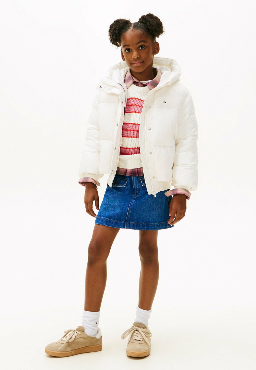 

Зимняя куртка Tommy Hilfiger BRANDED PUFFER JACKET, Ivory Silk/Off-White
