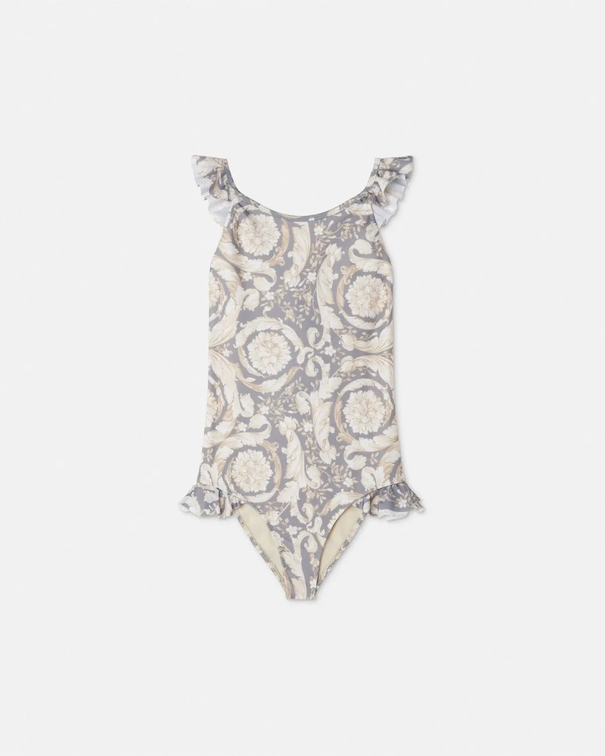 Детский купальник Barocco VERSACE, серый