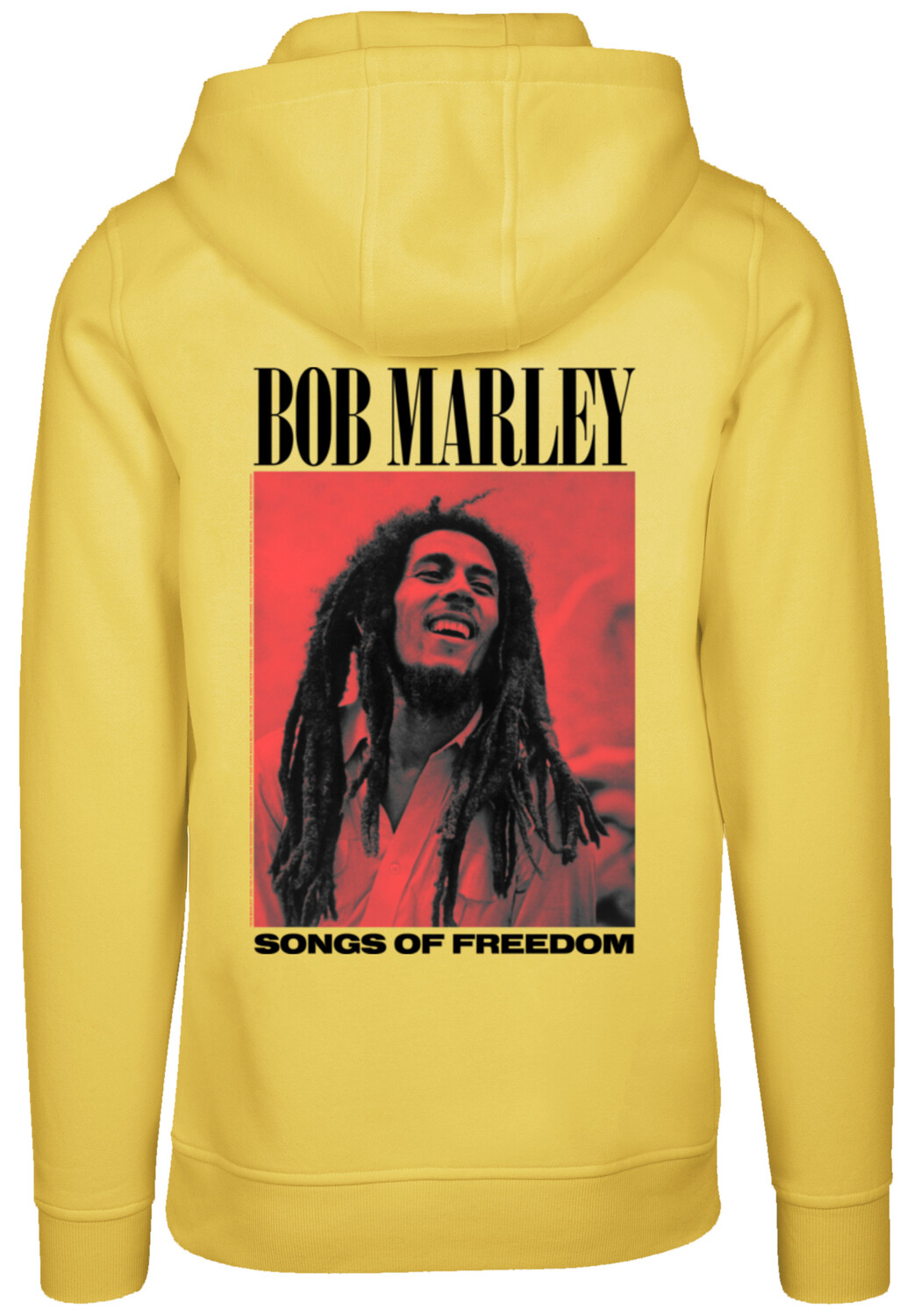 

Пуловер F4NT4STIC Hoodie Bob Marley Songs Of Freedom Reggae Music, цвет taxi yellow
