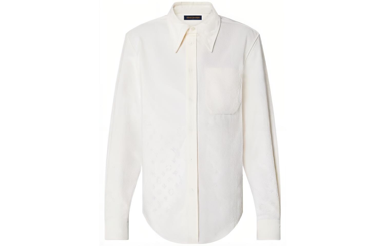 

Новые квартальные продукты LV Shirt Men White Louis Vuitton, белый