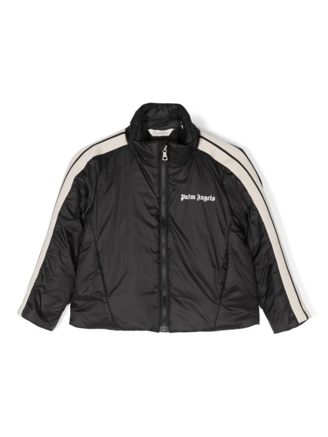 

Palm Angels Kids пуховик с логотипом, черный