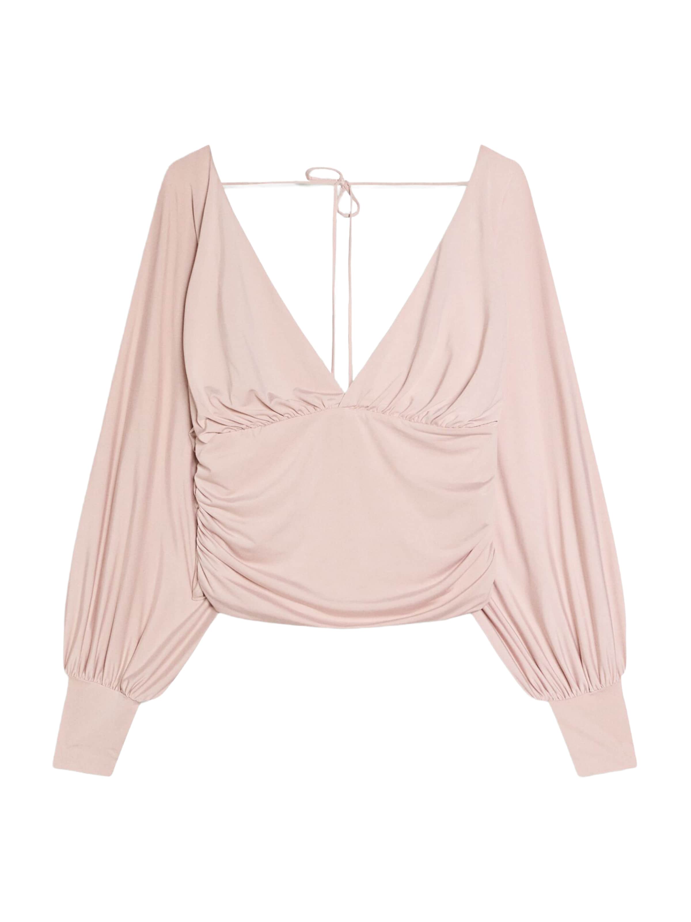 

Bershka Блузка в пыльно-розовом цвете