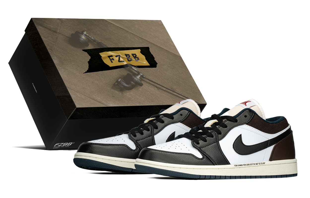 

Jordan Air 1 нескользящие устойчивые к истиранию кеды мужские black brown