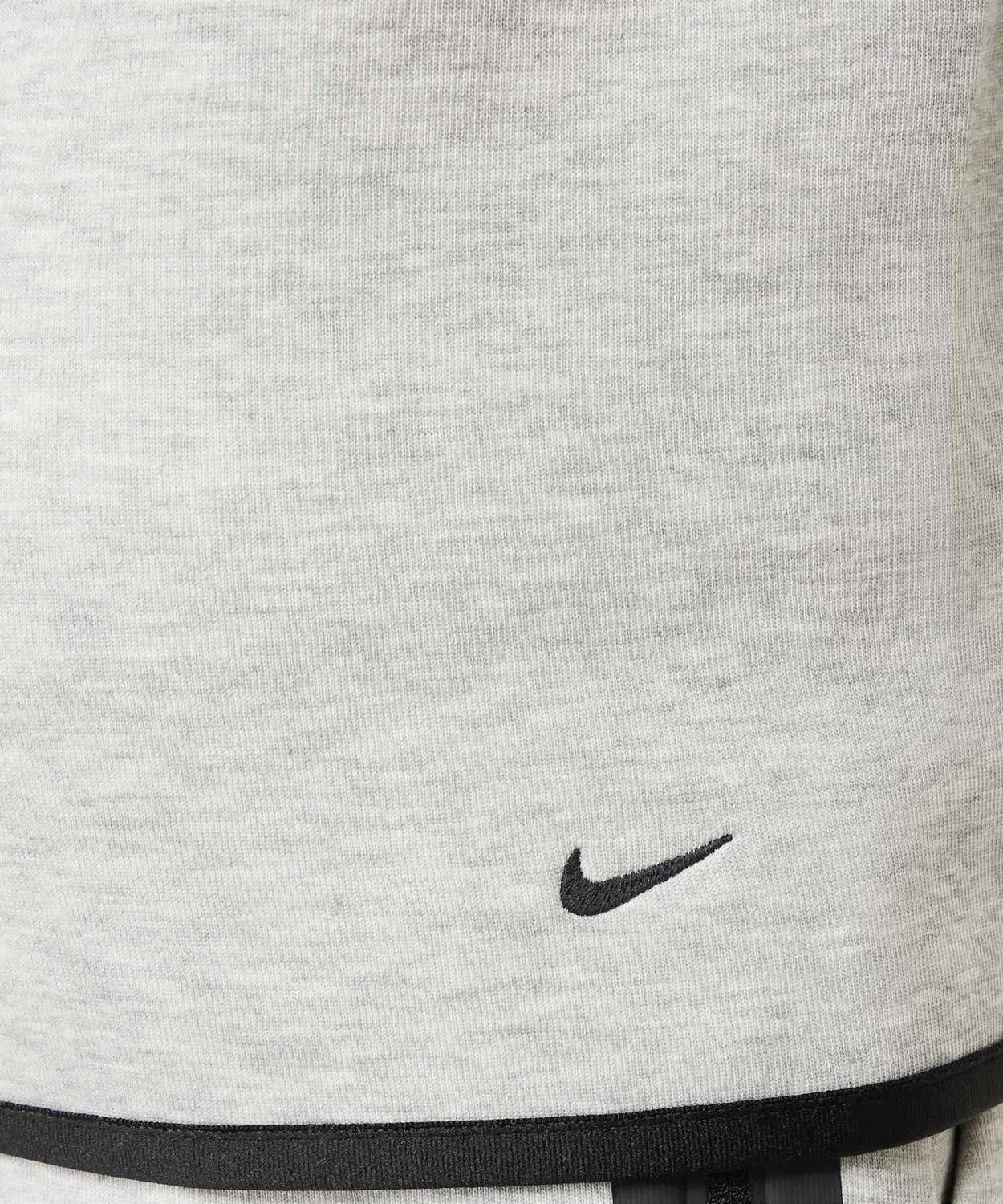 Детская куртка Nike Sportswear Tech Fleece Full-Zip Hoodie, тёмно-серый — фото 4