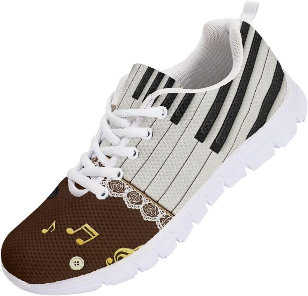 

Кроссовки Funnydude Funny Print для мужчин, легкие и дышащие, удобные кроссовки для спортзала, Music Note