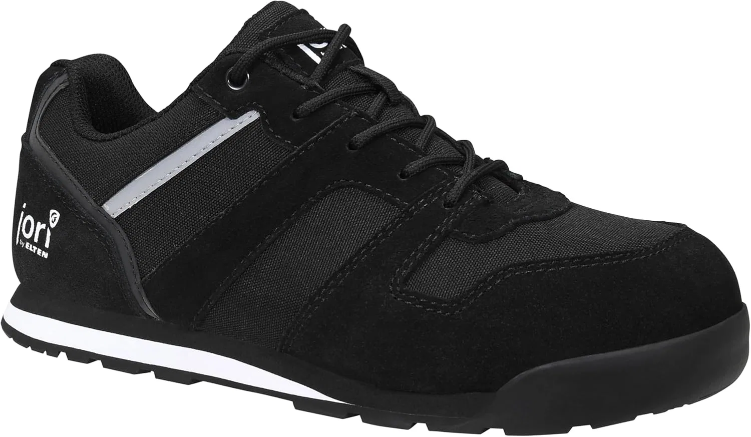 Защитная обувь ELTEN Jori jo_Slim Black Low ESD S3S, женская и мужская, кожа/текстиль, стальной защитный носок, легкая, спортивная