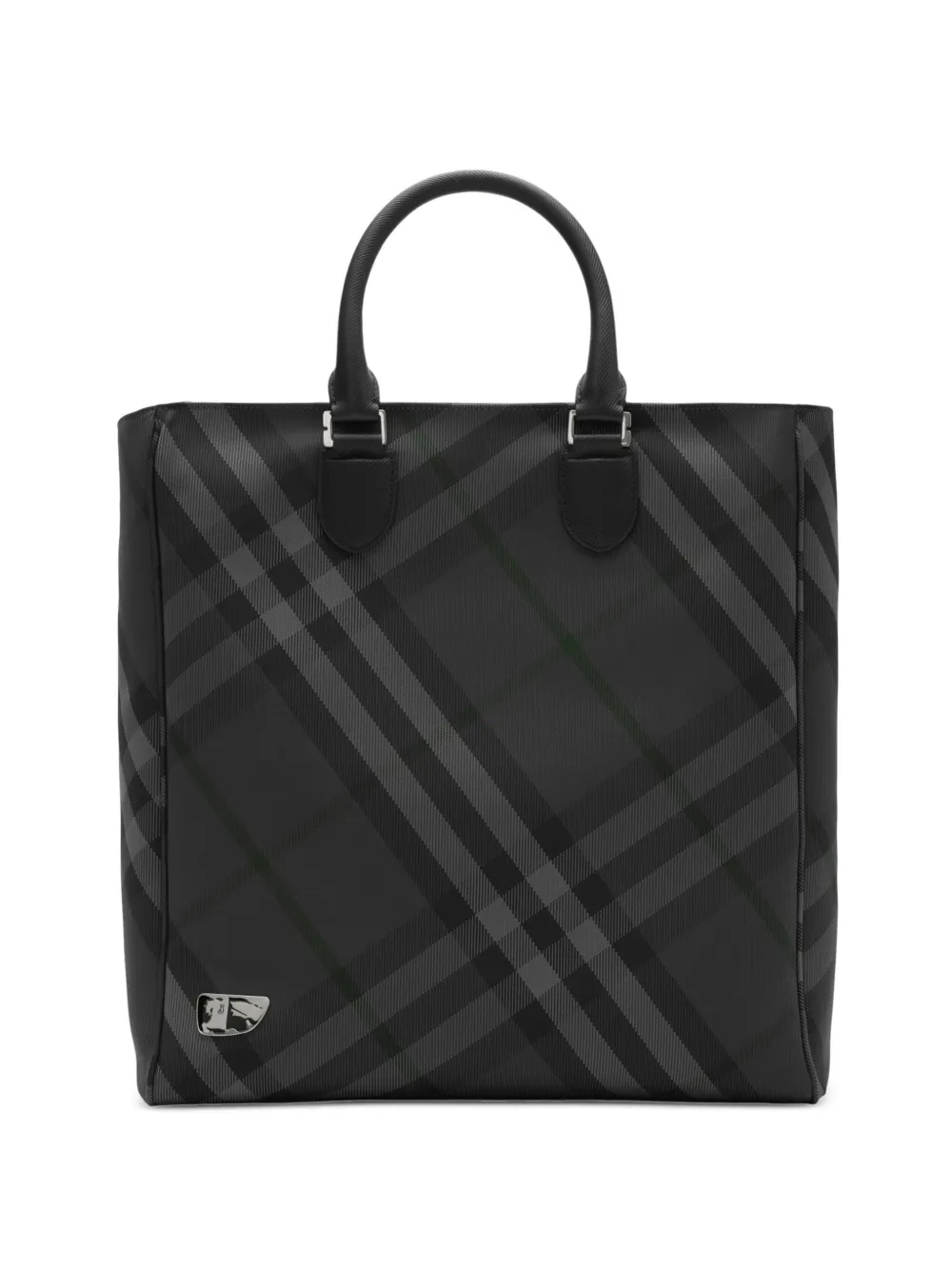 

Сумка-тоут Grid BURBERRY, серый