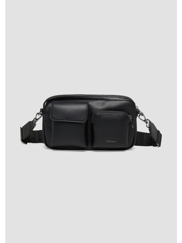 

Наплечная сумка s.Oliver Taschen Tasche, черный
