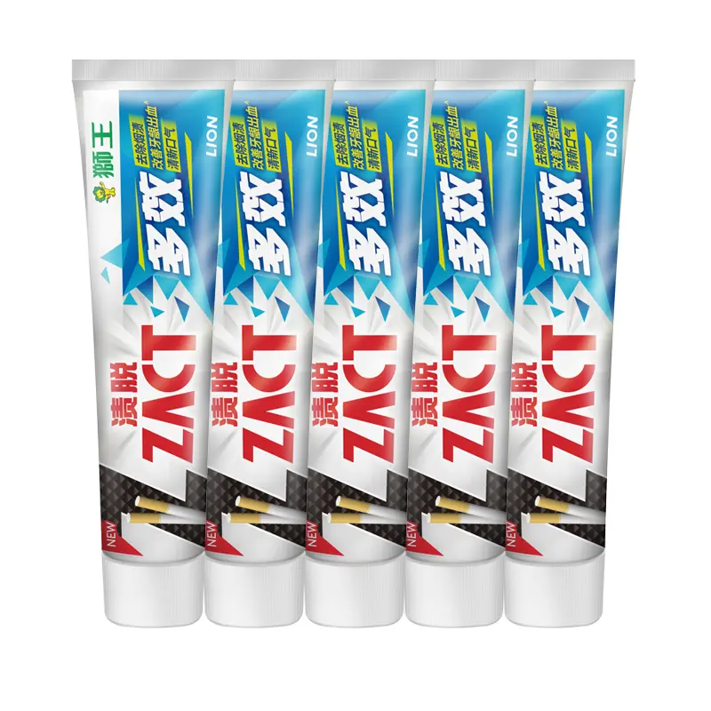 Отбеливающая зубная паста Lion Zact Smokers Toothpaste, 150 г*2 — фото 4