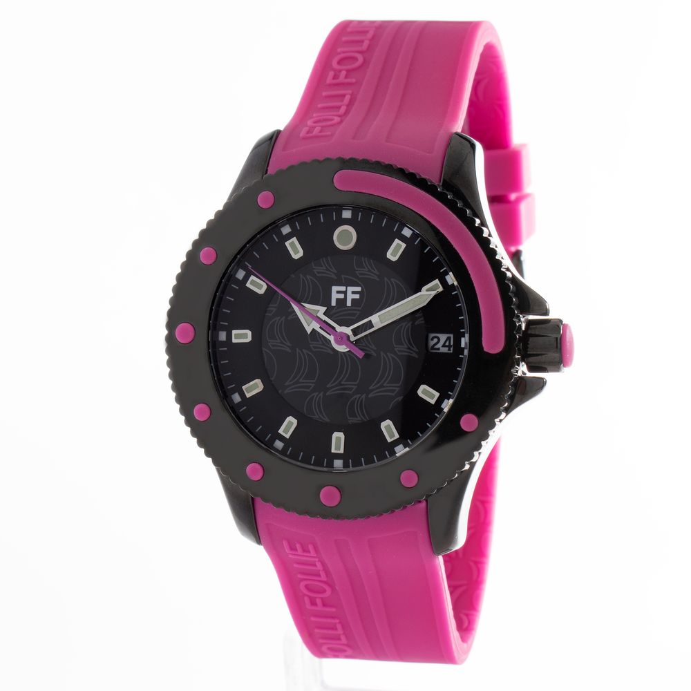 

Фиолетовые пластиковые часы Dolci Follie