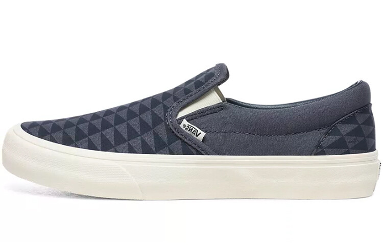 

Кроссовки Vans Slip-on Series Skateboard Shoes Unisex Low-Top Dark Blue