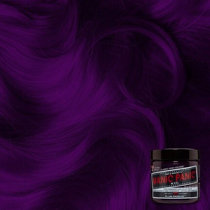 Полуперманентная краска для волос Manic Panic Plum Passion, фиолетовый, 118 мл — фото 3