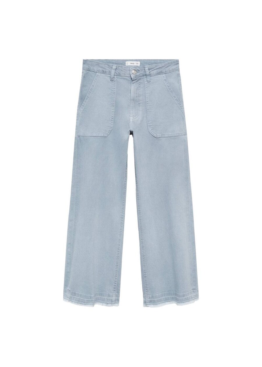 

Джинсы с широкими штанинами MANGO TEEN Utility4, Light blue