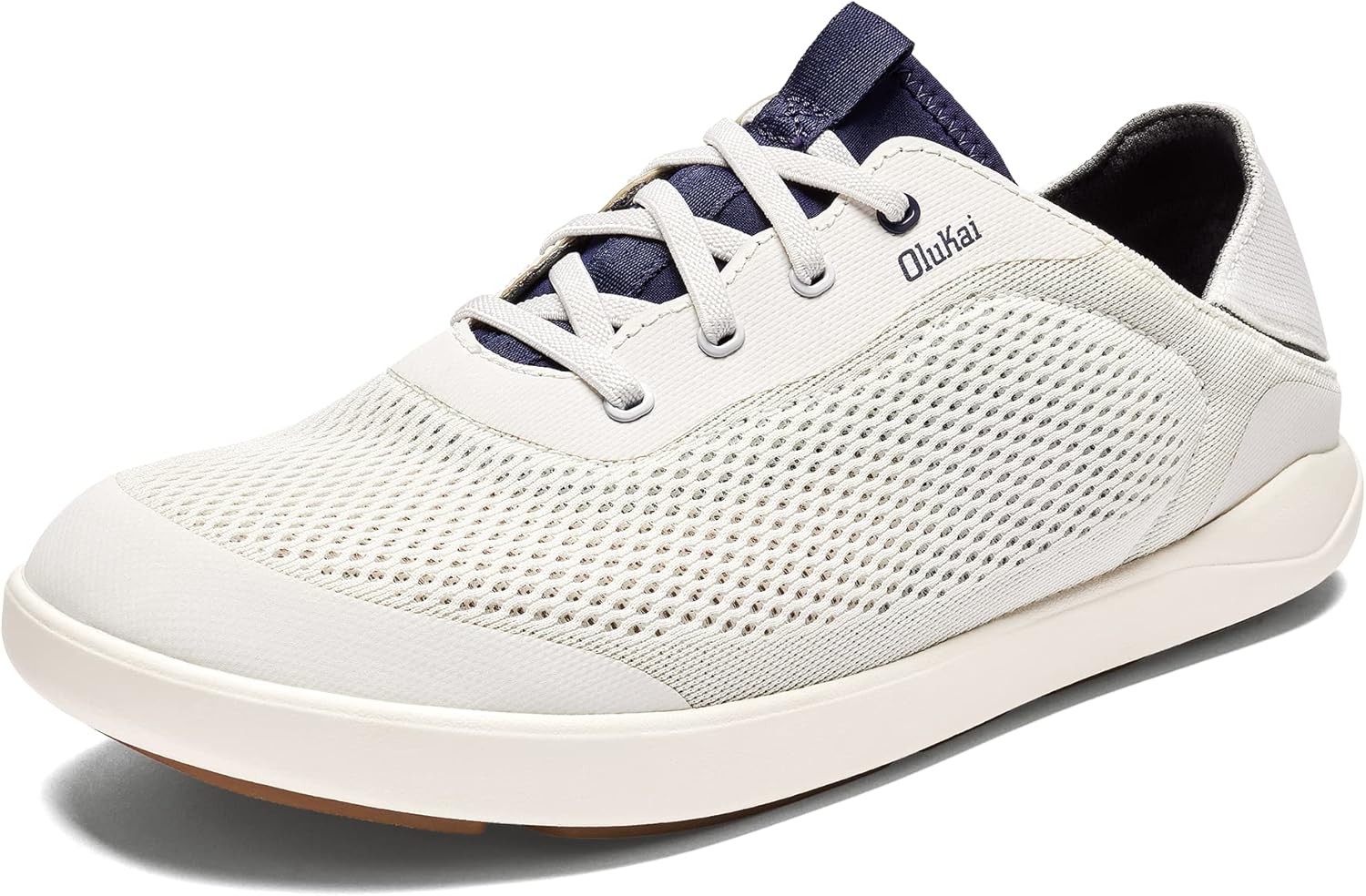 

Мужские водные кроссовки OLUKAI 'Ahi, готовые для воды, с индивидуальной шнуровкой, легкие и дышащие, с улучшенным сцеплением и устойчивостью, ярко-белый