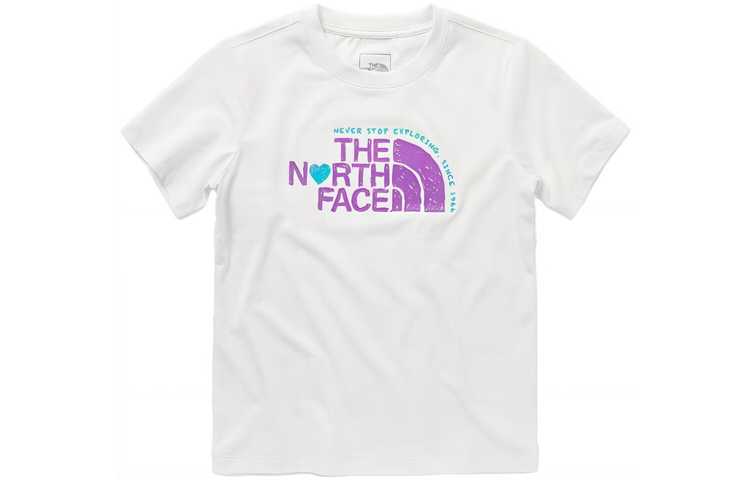 

Детская футболка The North Face, белый
