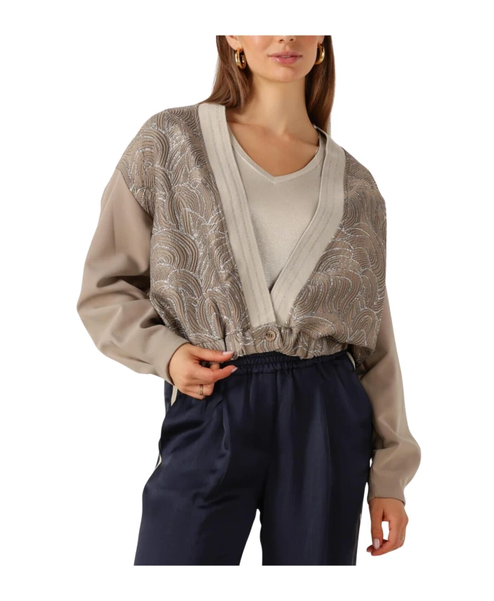 

Бежевый пиджак для осени/зимы Summum Woman, серый