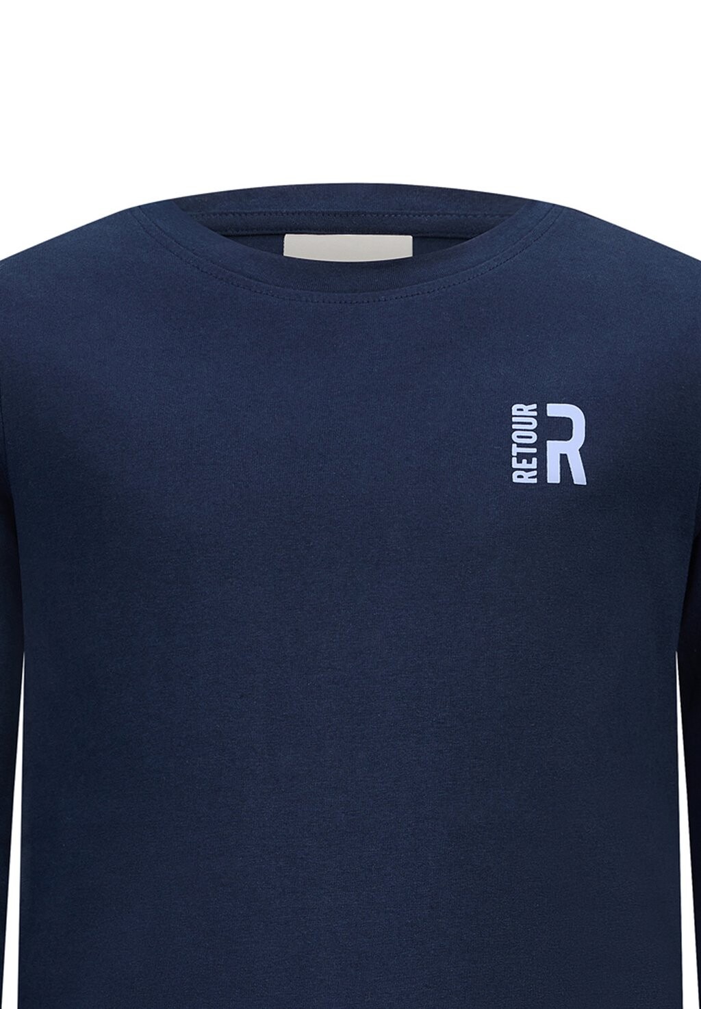 

Топ с длинными рукавами VIDAR Retour Jeans, темно-синий