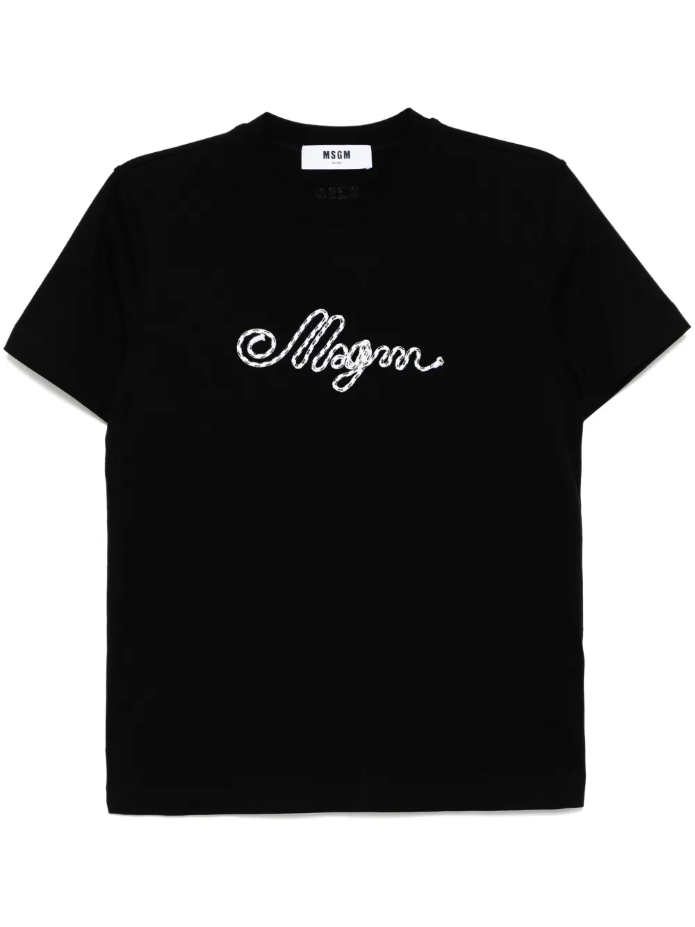 

Футболка с логотипом MSGM, черный