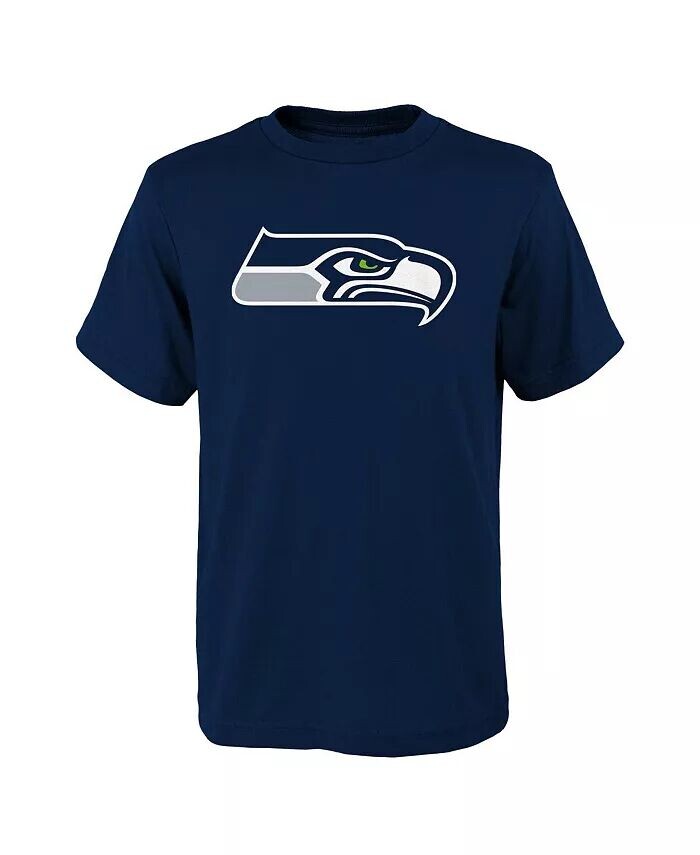 

Темно-синяя футболка с логотипом Big Boys Seattle Seahawks Outerstuff, синий