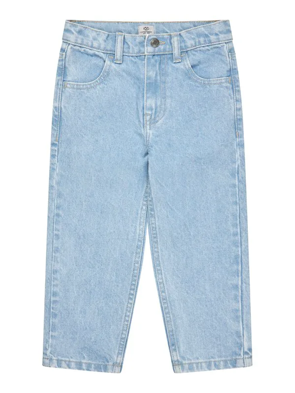 Органические джинсы-сигареты унисекс Copenhagen Colors, Lt Blue Indigo Washed