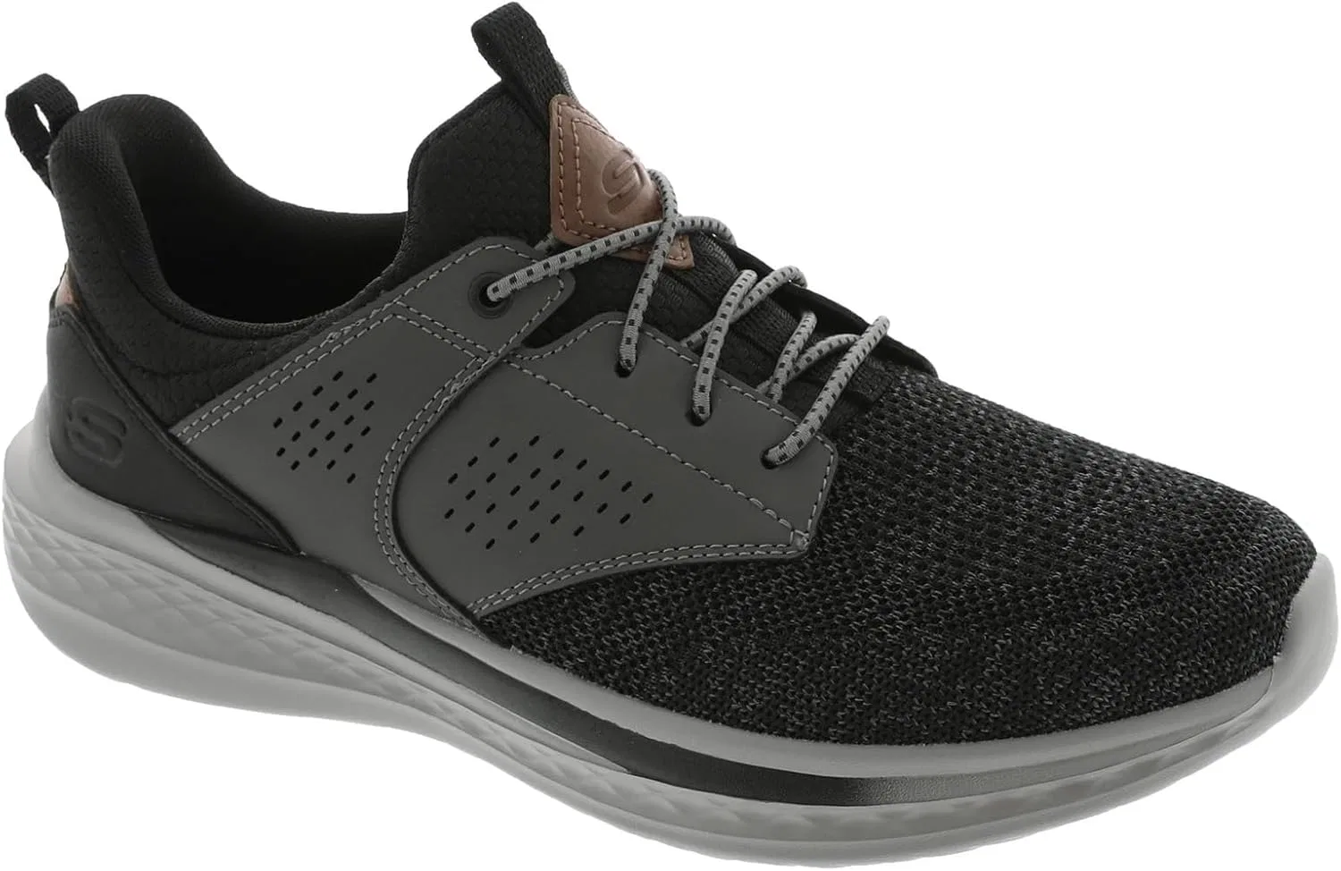 Мужские кроссовки Skechers Slade Breyer 210892, Black Grey