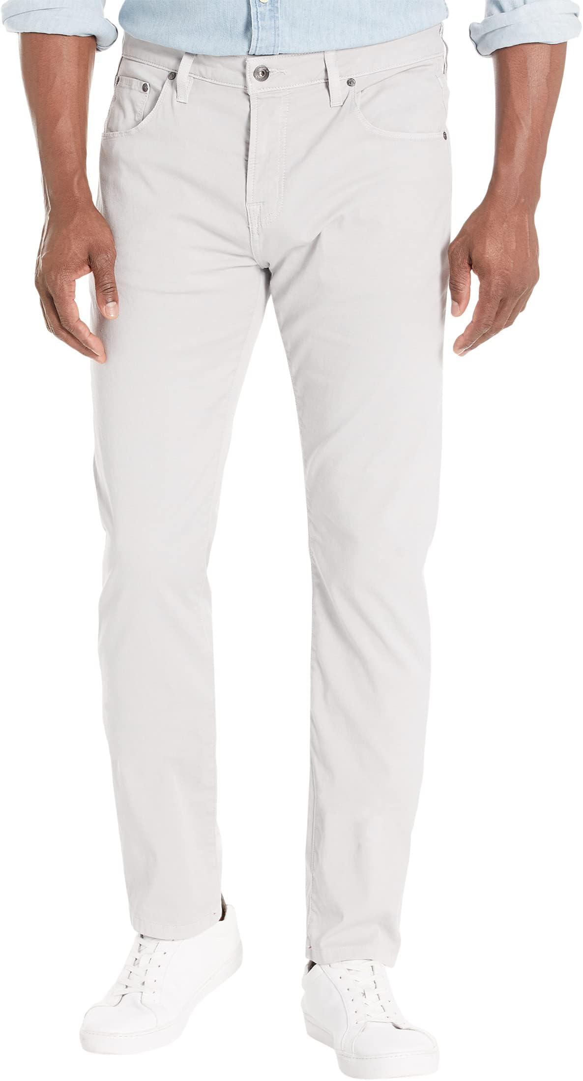 

Джинсы johnnie-O Atlas Lightweight Five-Pocket Jeans in Chrome, цвет Chrome